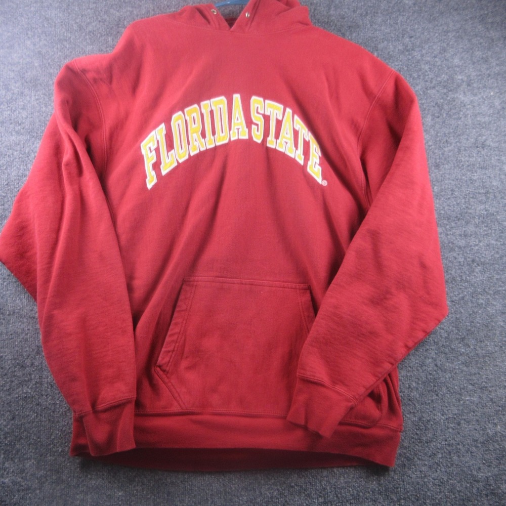 Florida State Seminoles Sweatshirt Mens XL Red NCAA Football Steve &‎ Barry's